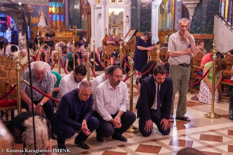 προσευχή στη Βέροιας για την Αγιά Σοφιά