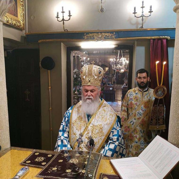 Αρχιερατικό συλλειτουργό για το θαύμα του Αγίου Σπυρίδωνα