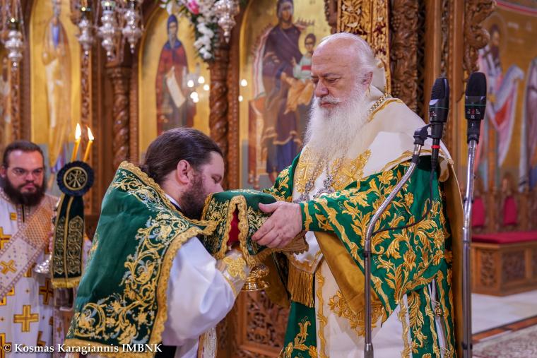 Οσίου Αντώνιου του Νέου με Χειροτονία Πρεσβυτέρο