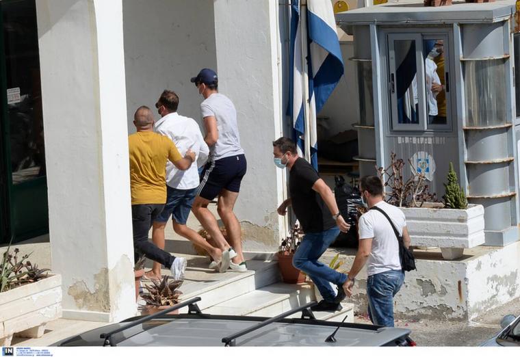 Χάρι Μαγκουάιρ στη Μύκονο