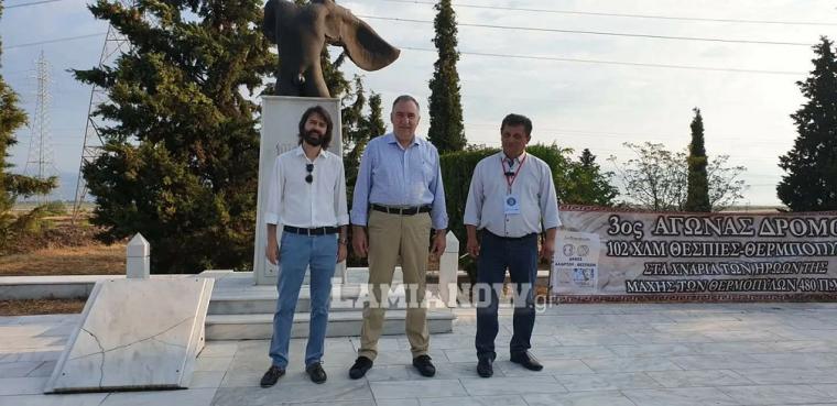 αγώνας στα Χνάρια των ηρώων