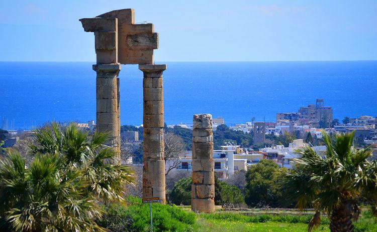 ακρόπολης της Ρόδου