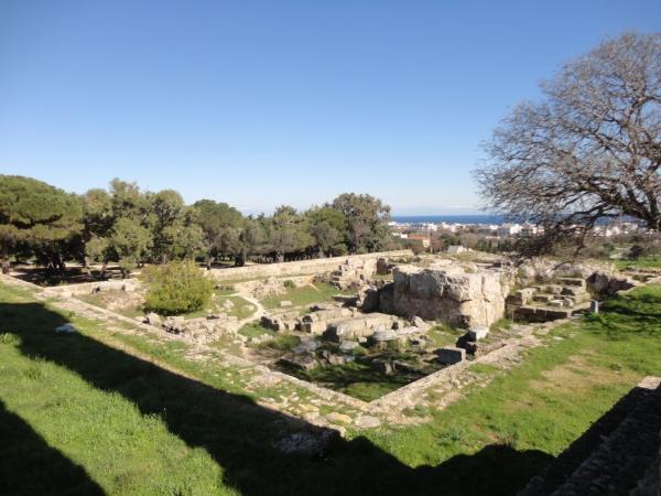 ακρόπολης της Ρόδου