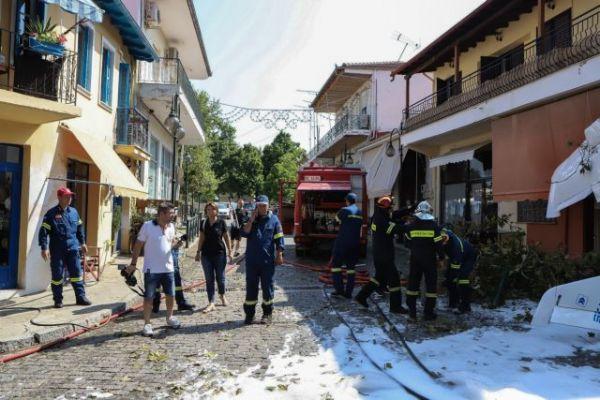 πτώση αεροπλάνου στις Σέρρες