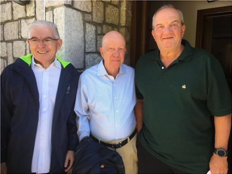 Καραμανλής στη Λίμνη Πλαστήρα