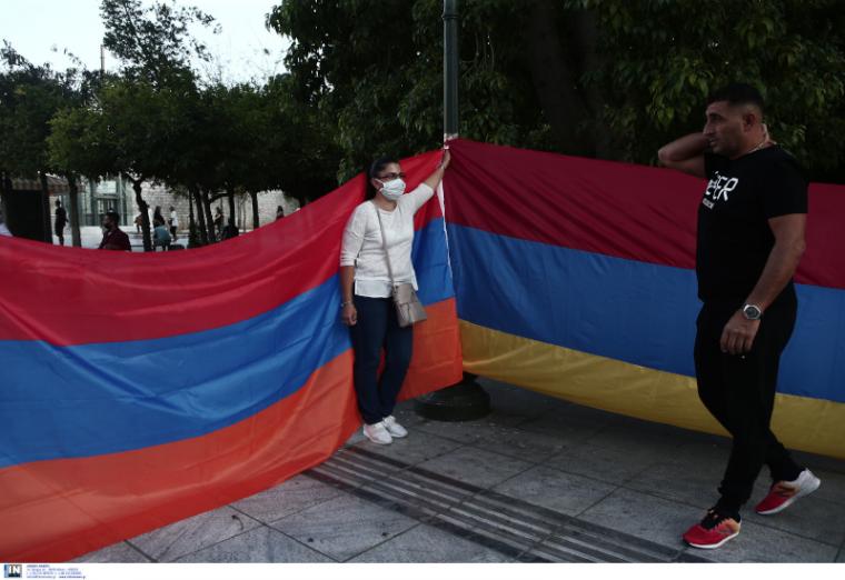 Συγκέντρωση Αρμενίων και Ρώσων