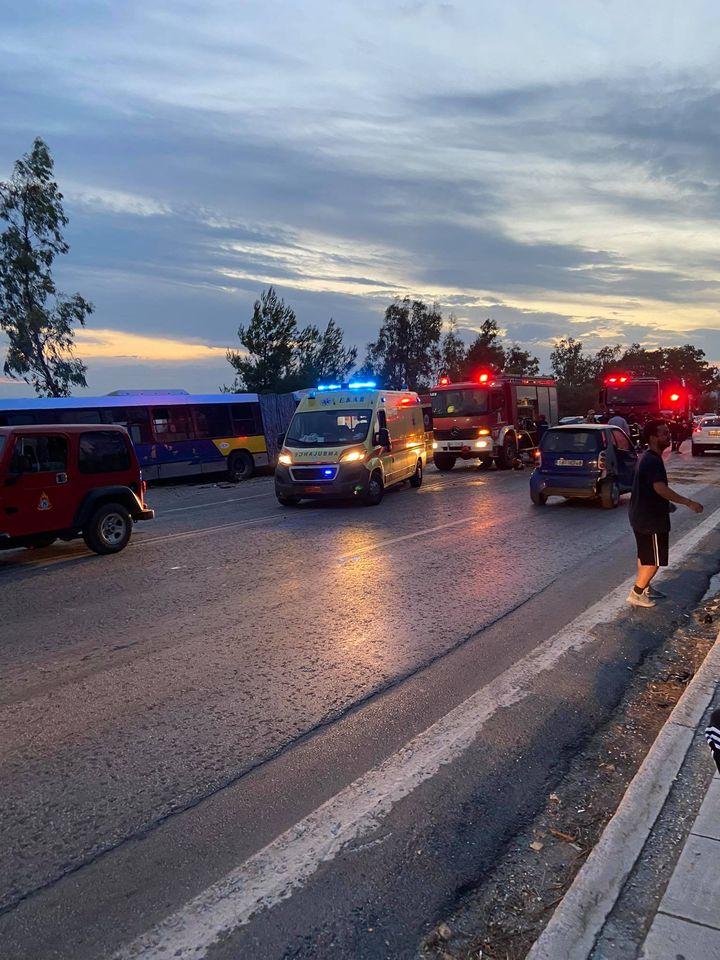 τροχαίο στο Λαγονήσι