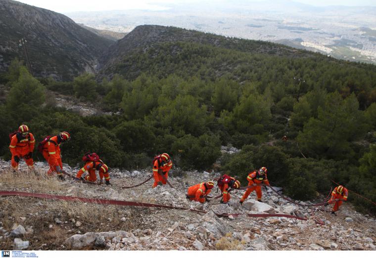 Φωτιά στον Υμηττό