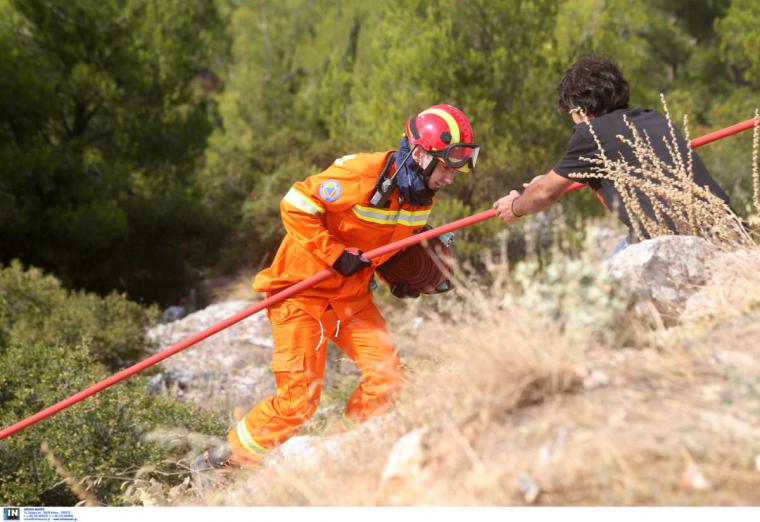 Φωτιά στον Υμηττό