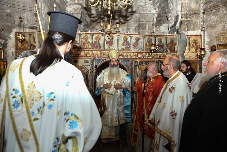 Ιερά Αγρυπνία στο Ιστορικό Καθολικό της Μονής Μεταμορφώσεως του Σωτήρος Μοδίου