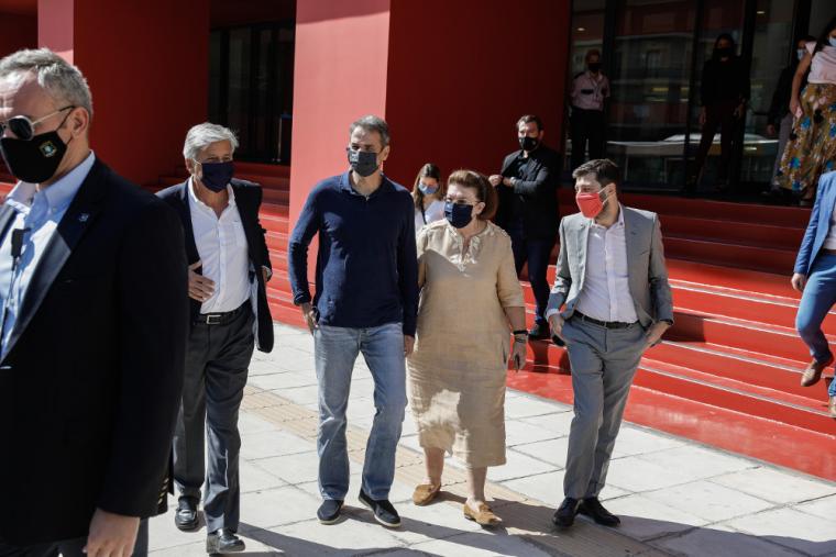 Στο Μουσείο Σύγχρονης Τέχνης ο Μητσοτάκης