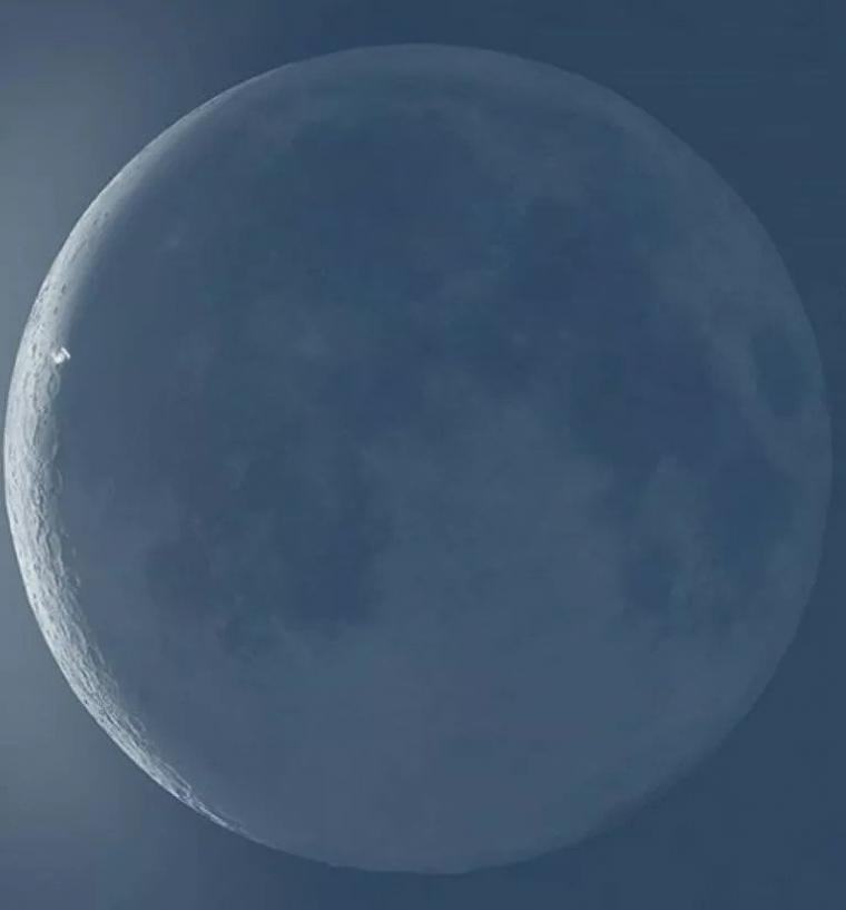 H Σελήνη και ο Διεθνής Διαστημικός Σταθμός