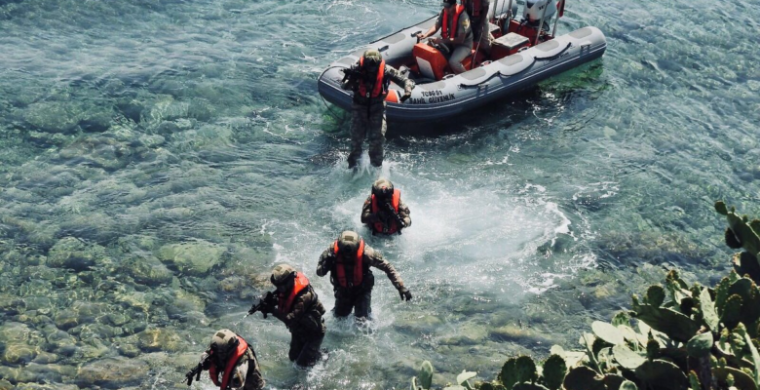 αποβατικές ασκήσεις Τούρκων
