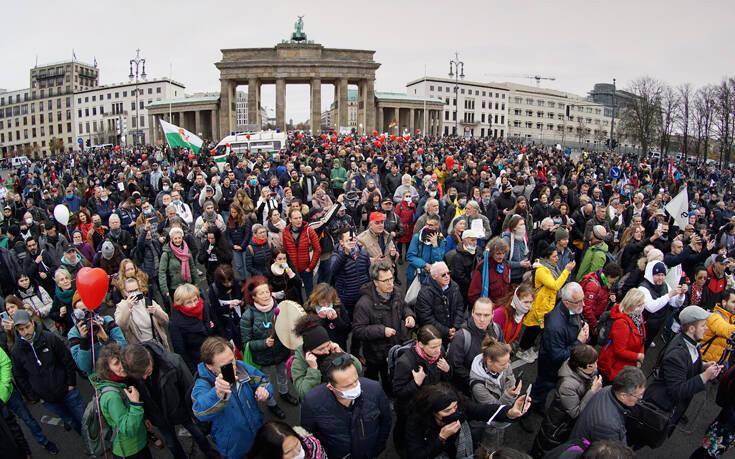 διαδηλώσεις στη Γερμανία