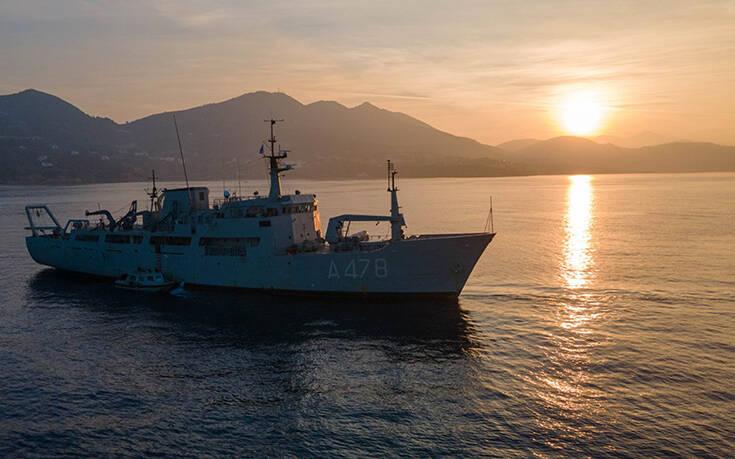 χαρτογράφηση υποθαλάσσιου ρήγματος της Σάμου