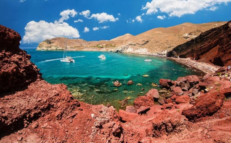Κόκκινη Παραλία της Σαντορίνης