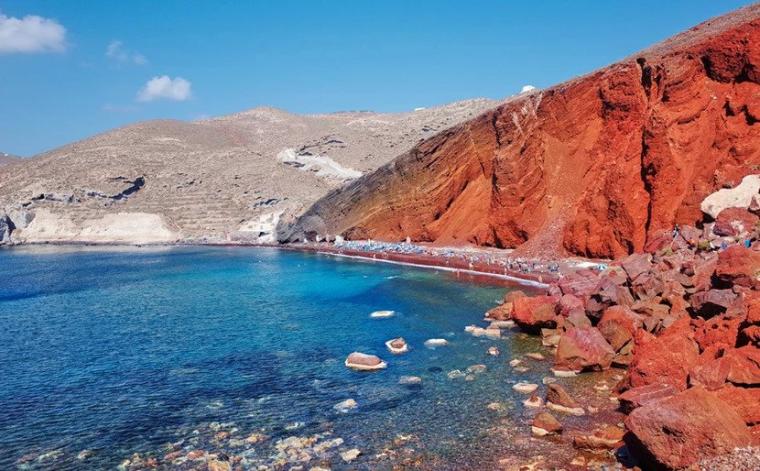 Κόκκινη Παραλία της Σαντορίνης