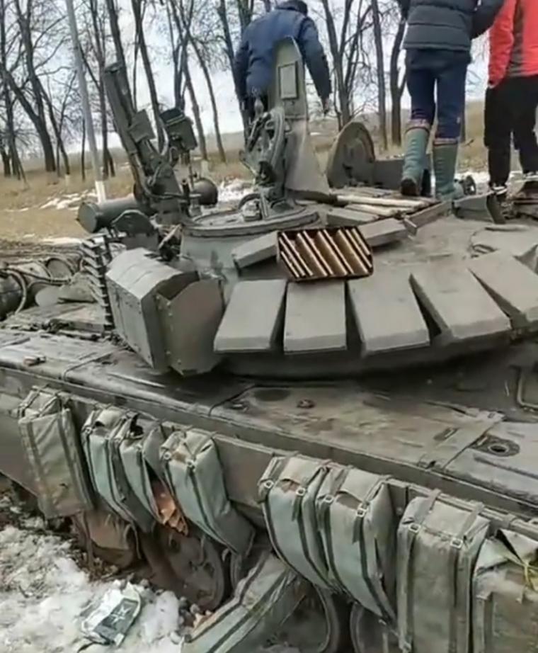 T-72B3 με Ουκρανούς