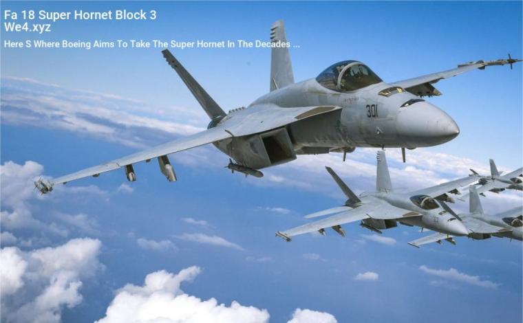 Super Hornet Block III 