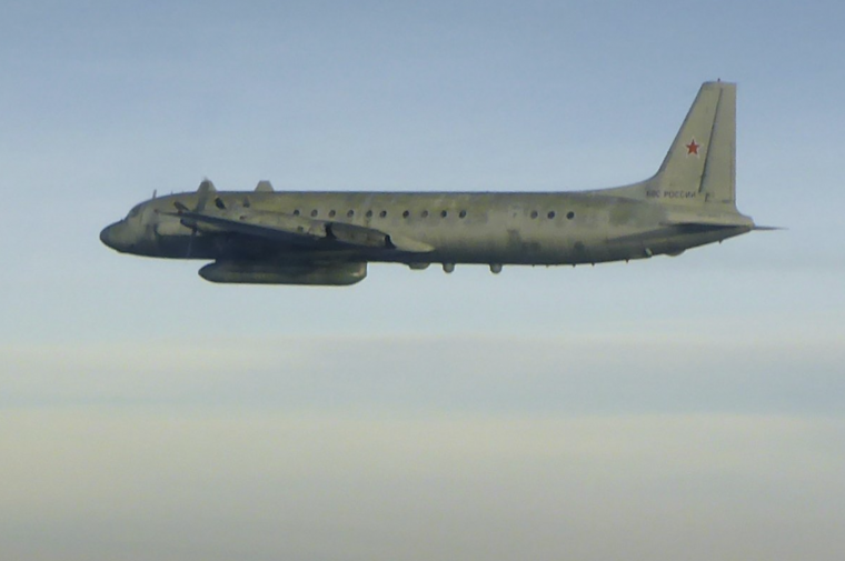 ρωσικό Il-20M που αναχαιτίστηκε από ολλανδικά F-35