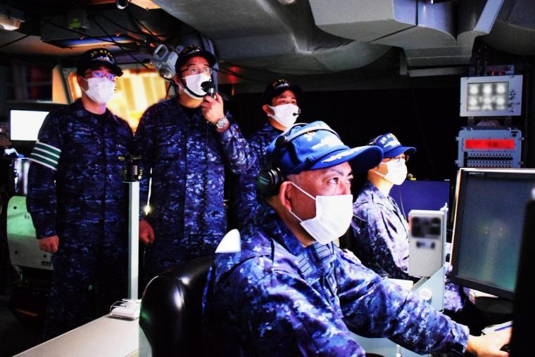 τριμερής ναυτική άσκηση ΗΠΑ, Ιαπωνίας και Νότιας Κορέας στην Θάλασσα της Ιαπωνίας