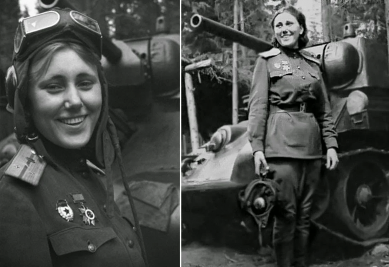 Αλεξάντρα Σαμουσένκο - η μόνη γυναίκα διοικητής άρματος μάχης