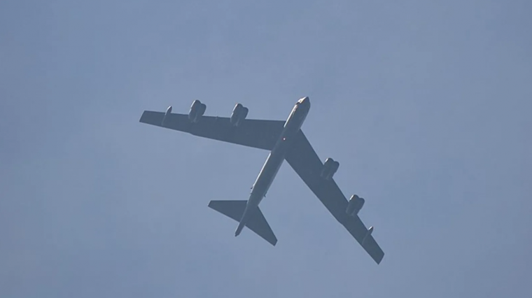 B-52H σε πυρηνική άσκηση κοντά στο Καλίνινγκραντ και έναντι του ρωσικού στόλου της Βαλτικής