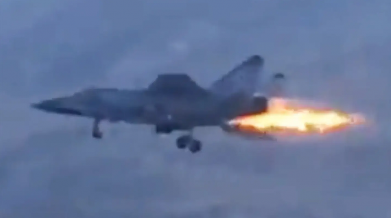 ρωσικό MiG-31 συνετρίβη