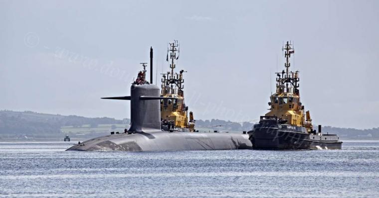 σύγκρουση βρετανικού με γαλλικό πυρηνικό υποβρύχιο το 2009 
