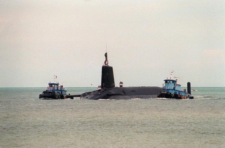 σύγκρουση βρετανικού με γαλλικό πυρηνικό υποβρύχιο το 2009 