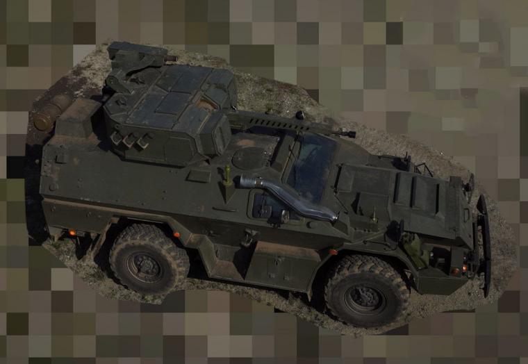 BPM-97 Vystel με πυργίσκο BM-30-D Spitsa 