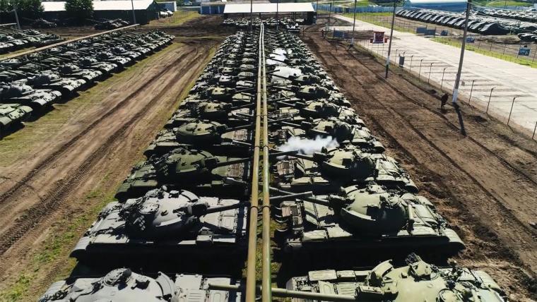 μείωση στα ρωσικά αποθέματα σοβιετικών αρμάτων μάχης 