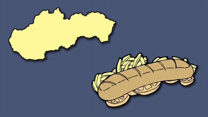 Η Σλοβακία θυμίζει σάντουιτς