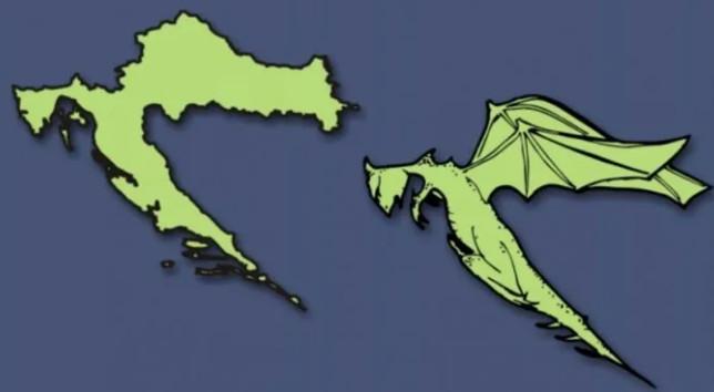 Η Κροατία σαν… δράκος
