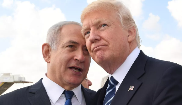 Donald Trump and Benjamin Netanyahu
