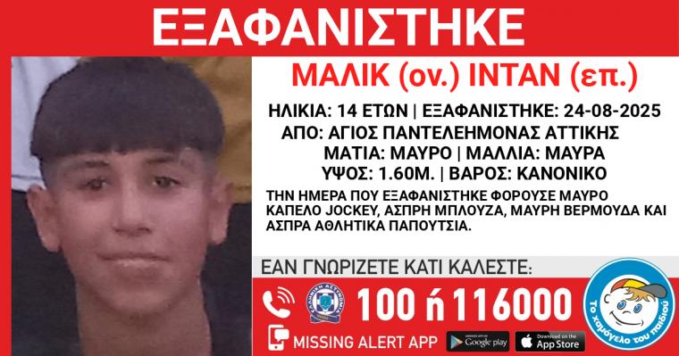 Χαμόγελο του παιδιού - Εξαφάνιση