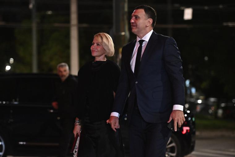 Ο Βασίλης Κικίλιας και η Τζένη Μπαλατσινού