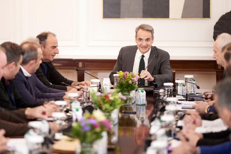 Αγρότες - Μητσοτάκης