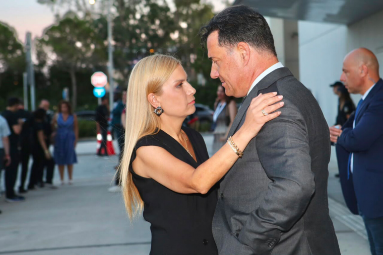 Άδωνις Γεωργιάδης και Σέβη Βολουδάκη