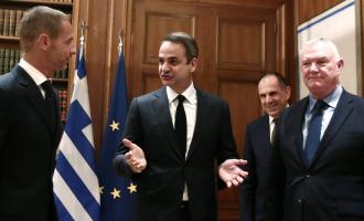 Μητσοτάκης uefa fifa