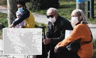 Χάρτης κορωνοϊού