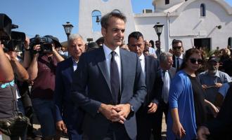 Μητσοτάκης στο Μάτι