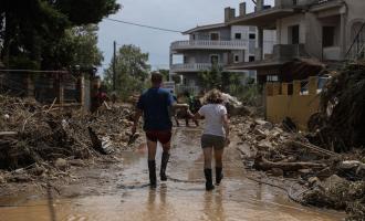 Πλημμύρες στην Εύβοια
