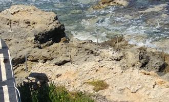 Χερσόνησο βράχια