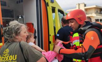 πυροσβέστης στην Εύβοια