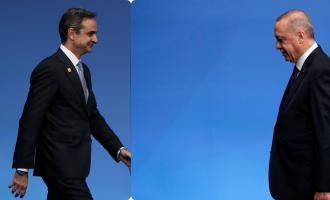 Μητσοτάκης και Ερντογάν