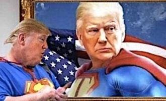 superman Τραμπ