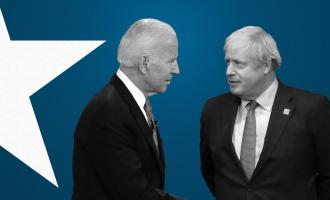 Μπόρις Τζόνσον και Τζο Μπάιντεν