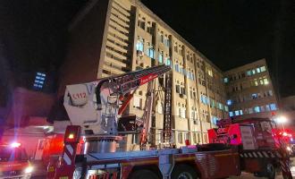Φωτιά σε νοσοκομείο στη Ρουμανία