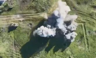 Έκρηξη από ρωσική νάρκη